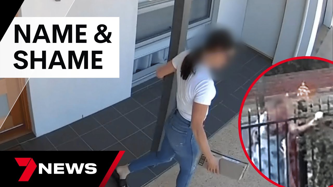 Legal warning for Australians online naming and shaming 'thieves' captured on CCTV | 7News Australia