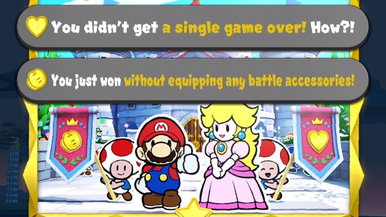 Paper Mario The Origami King: Secret Ending! (102%)