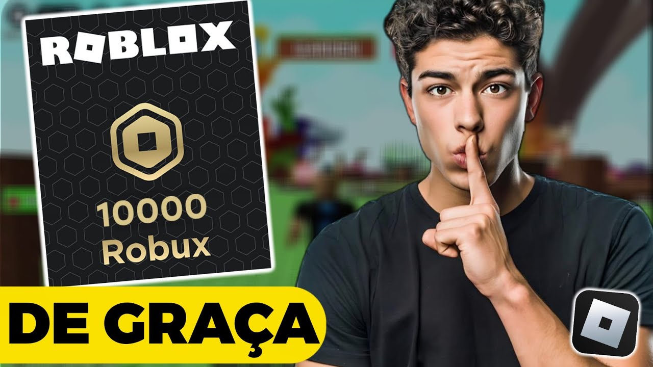 Como Conseguir ROBUX DE GRA&Ccedil;A no ROBLOX (F&aacute;cil e R&aacute;pido) ✅Ganhar ROBUX Gr&aacute;tis no Roblox (100% Legal)