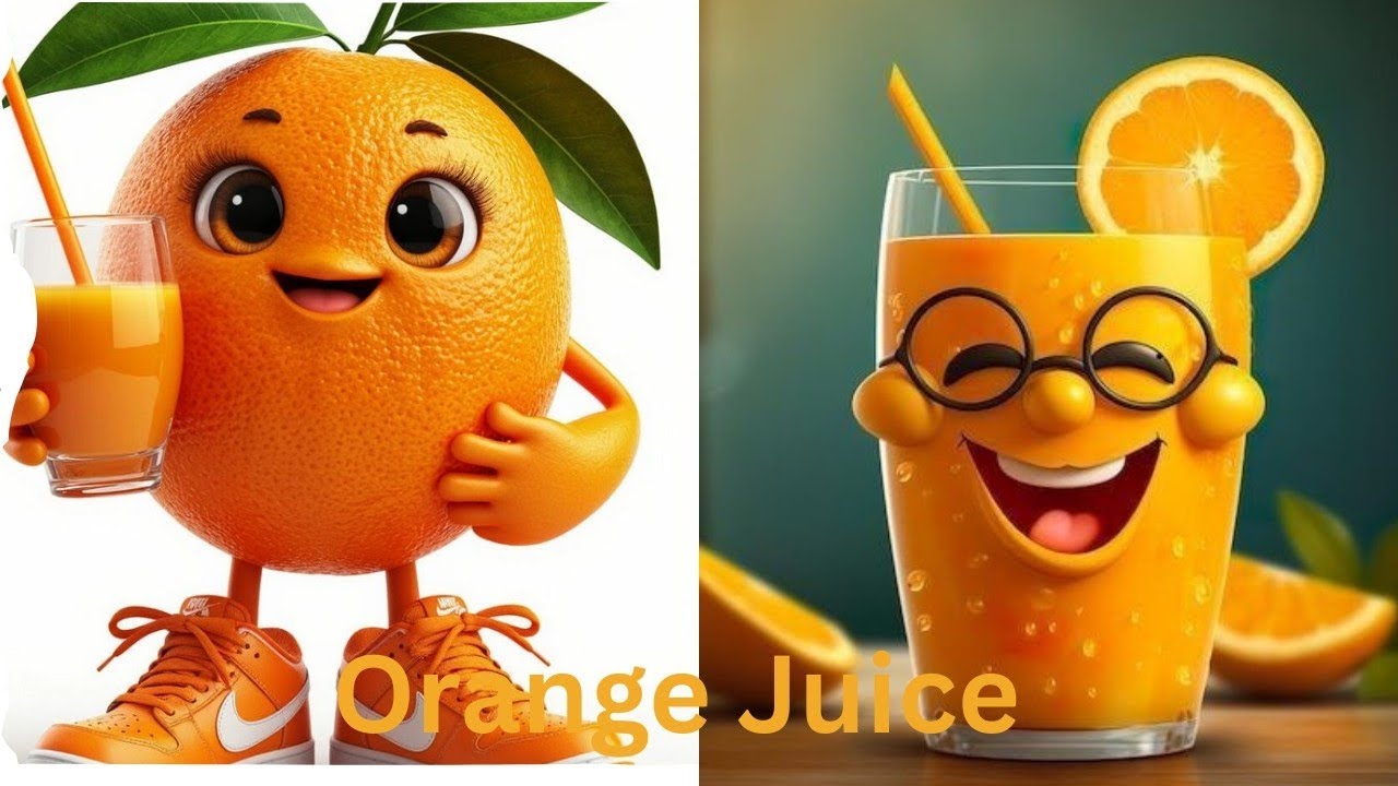 Simple healthy Orange juice