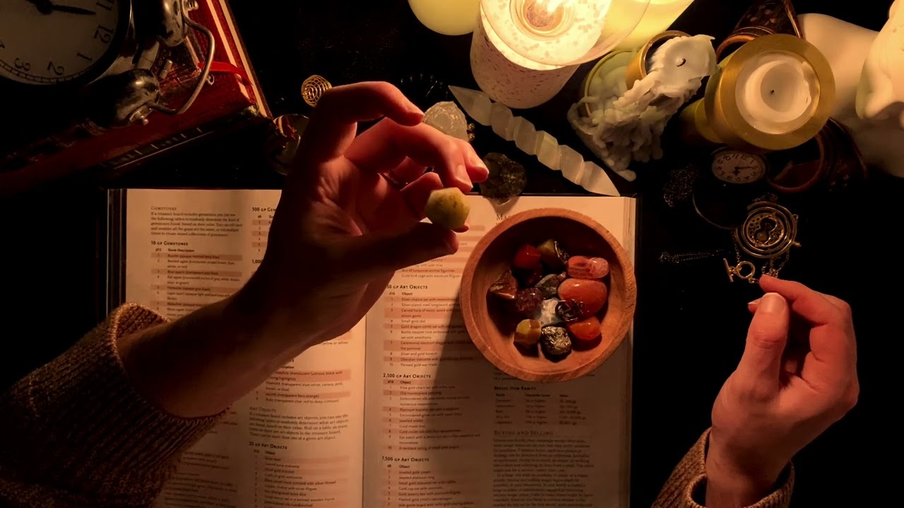 Bardic Whispers ASMR - Treasure and Magical Item Quirks of Dungeons and Dragons