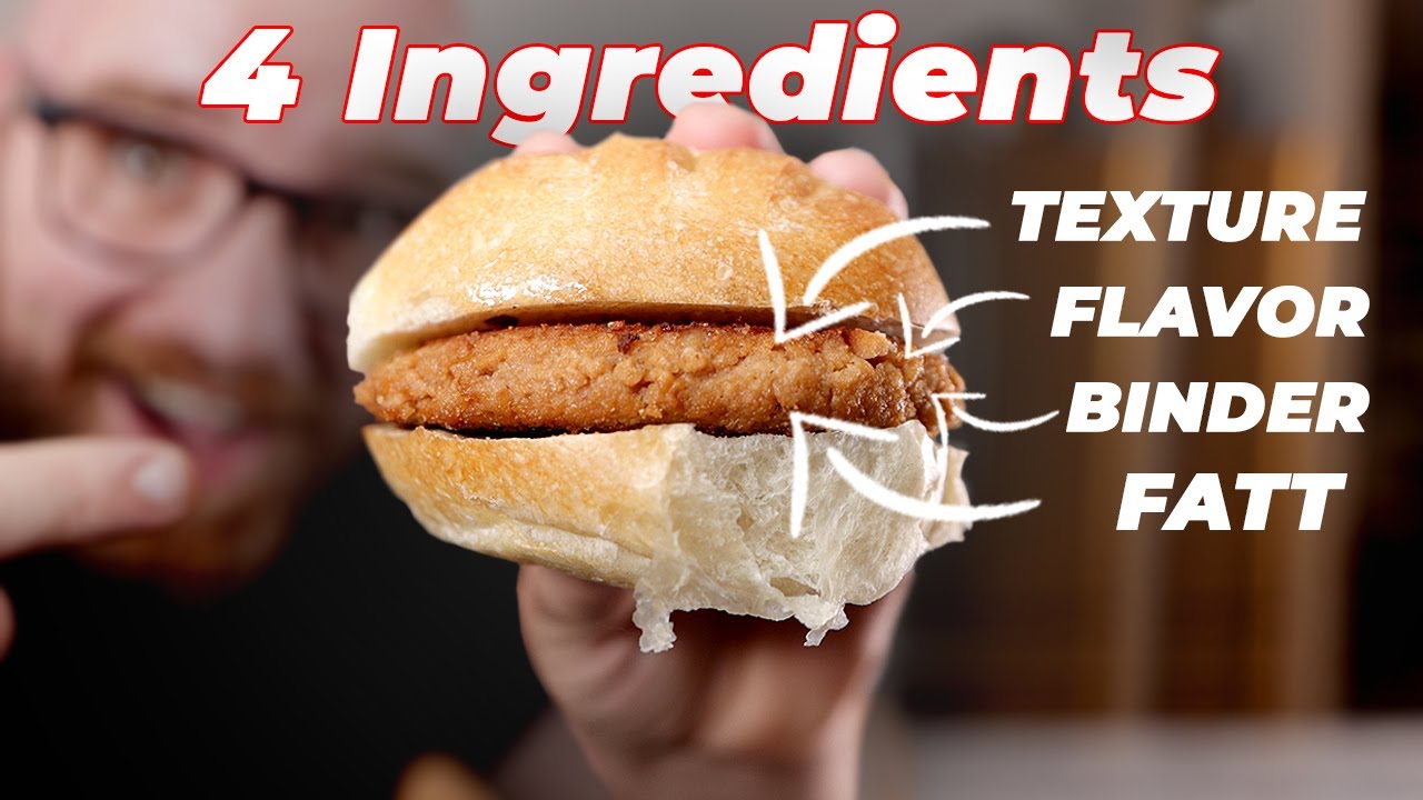 Making 4 Ingredient Vegan Meat | The Almost Beyond Burger