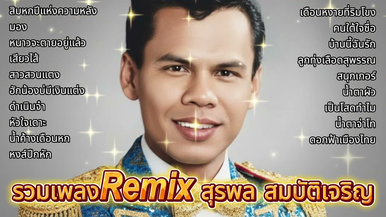 รวมเพลง Remix สุรพล สมบัติเจริญ  ดนตรีใหม่ #เพลงลูกทุ่ง  #musicstylespreaw