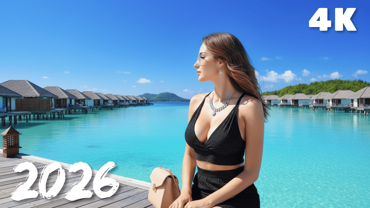 Lunar Silence Drift Flow 🌊 Chill Deep House Soundscape for Ocean Nights 4K UHD 2026 | Lunar Groove