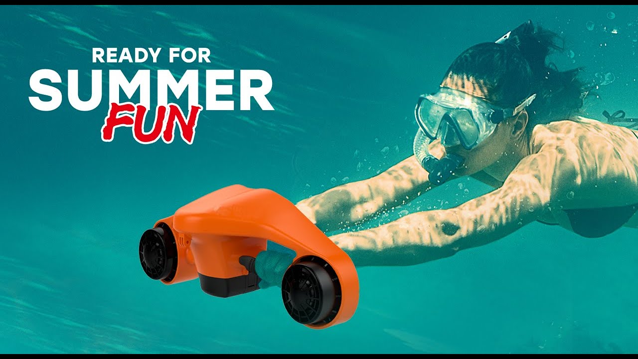 Manta Underwater Scooter for Water Sports Swimming Scuba Diving for Kids Adults