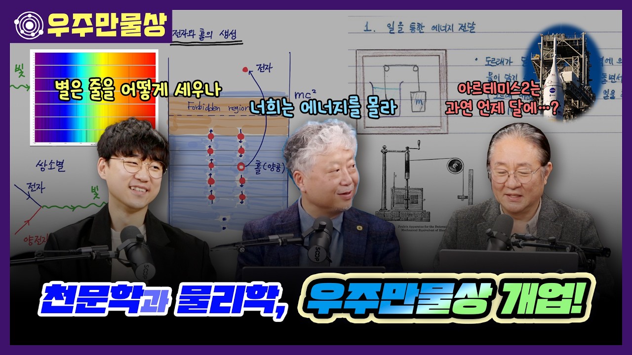 새로운 코너! 우주만물상 2026년 3월호! 에너지란 무엇인가? 그리고 별 종류별로 줄 세우기와 스펙트럼 이야기