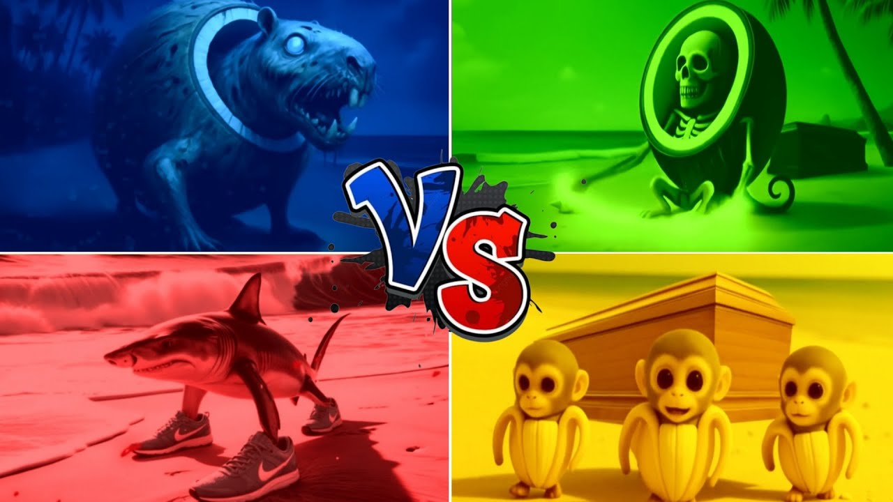 BRAINROT ZOMBIE 🆚️ SHIMPANZINI COCOSINI  - TILES HOP EDM RUSH