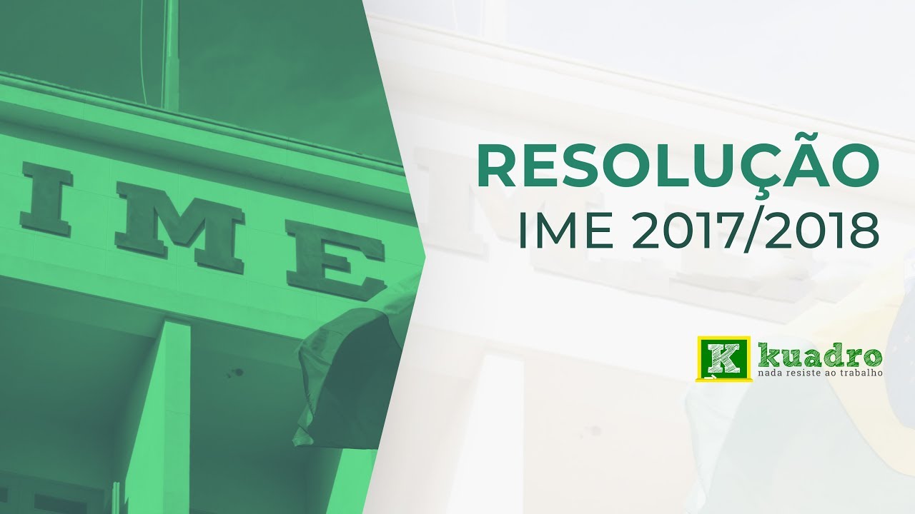 Física - Resolução Comentada IME 2017/2018 - 2ª fase (aula 2) - Felipe Guisoli
