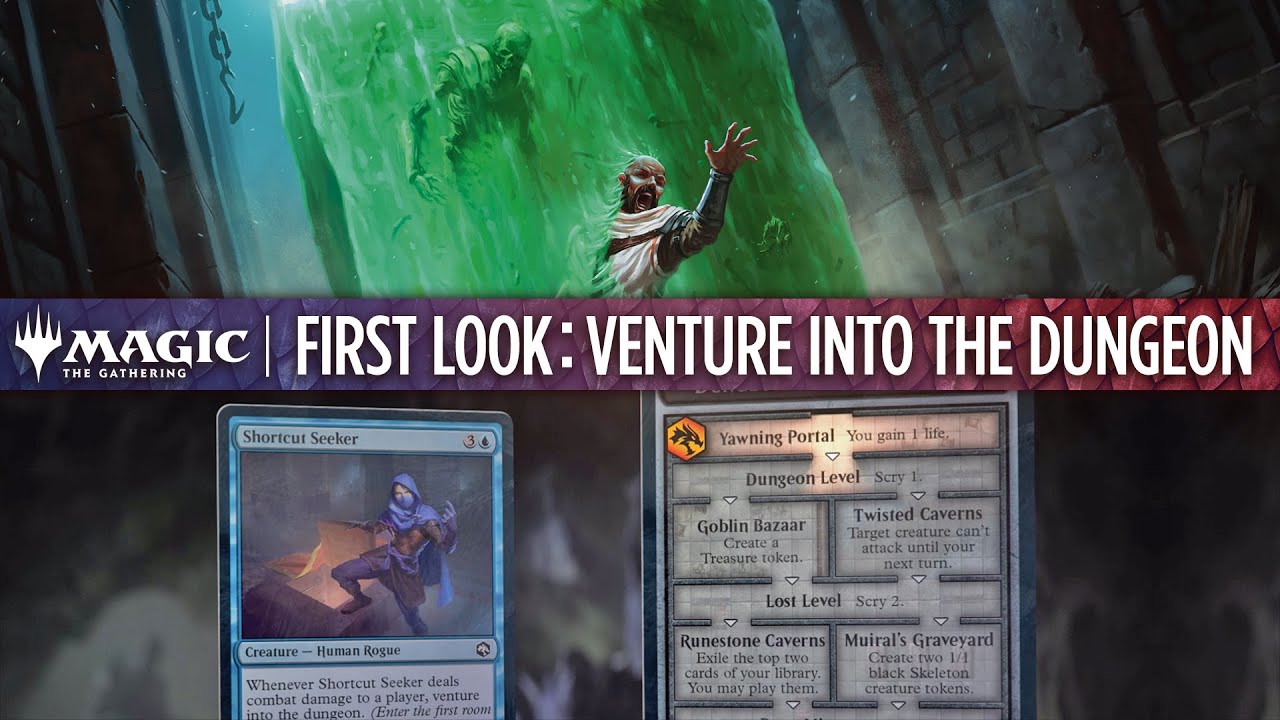 Venture Into The Dungeon | First Look: Adventures In The Forgotten Realms | Magic: The Gathering