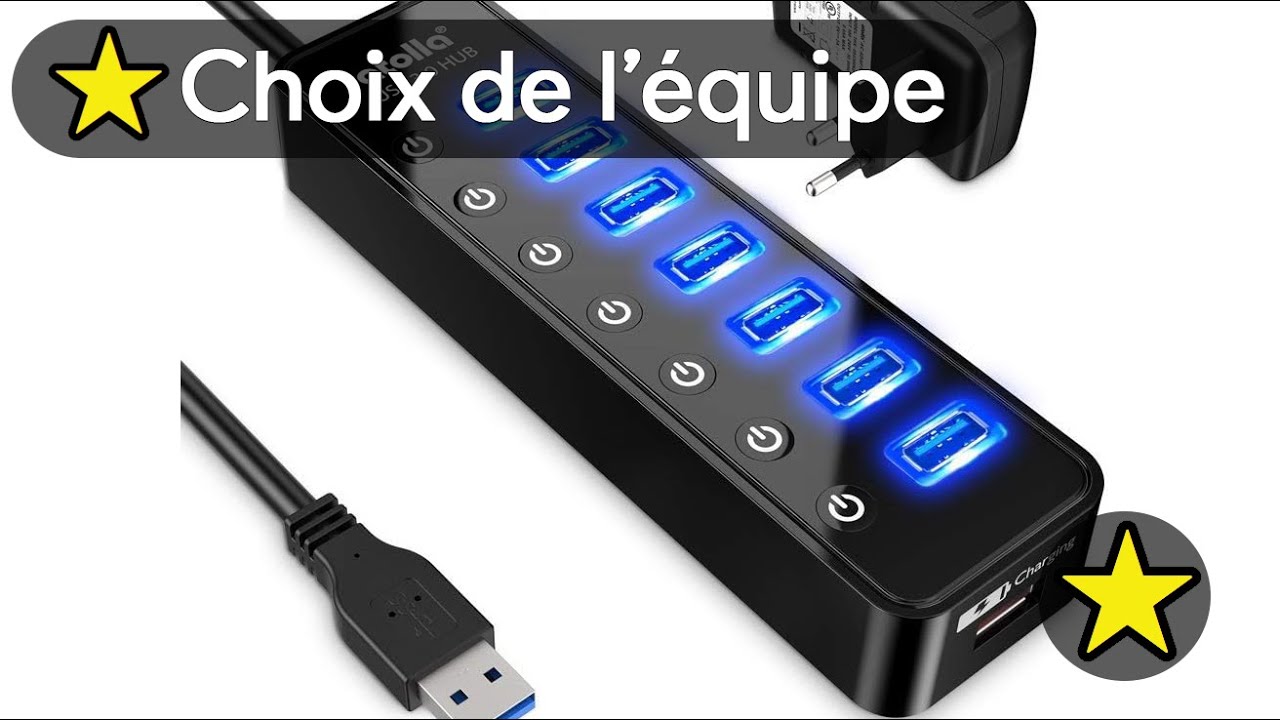 🏆 TOP 3 MEILLEUR HUB USB AVEC INTERRUPTEUR 2025 🔌