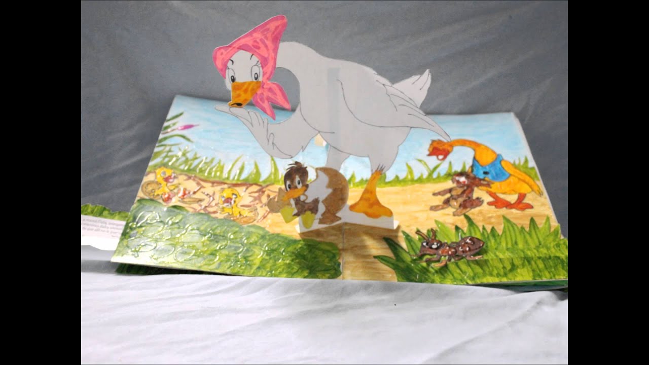 Libro pop Up El Patito Feo