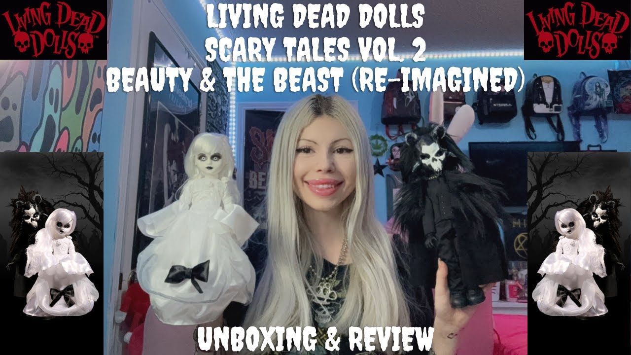 ☆ Living Dead Dolls Scary Tales Vol. 2 Beauty & The Beast (Re-Imagined) Unboxing & Review ☆