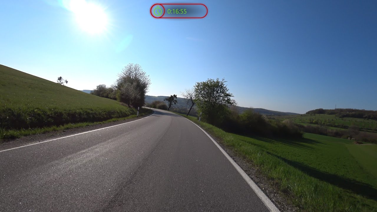 35 Minute Virtual Cycle Workout France 4K Uncut Video