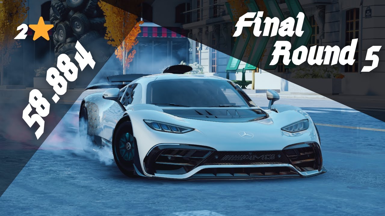 2⭐ - 58.884 | Mercedes AMG ONE GP - Final Round 5 [ Arc De Triomphe ] - Asphalt Unite