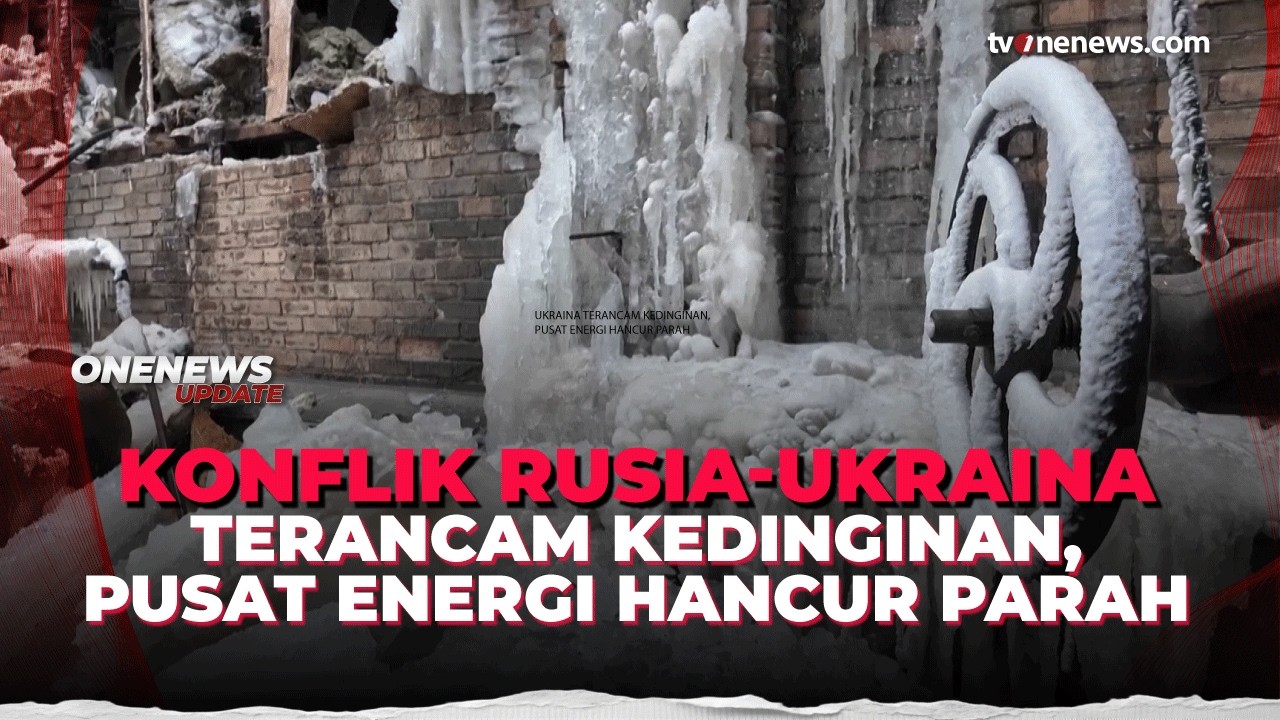 Pembangkit Listrik Dirudal Rusia, Warga Kyiv Kedinginan di Musim Dingin Ekstrem | OneNews Update