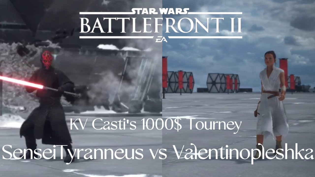 KV Casti's 1000$ Playstation Tourney 1v1 set vs Valentino. SWBF2