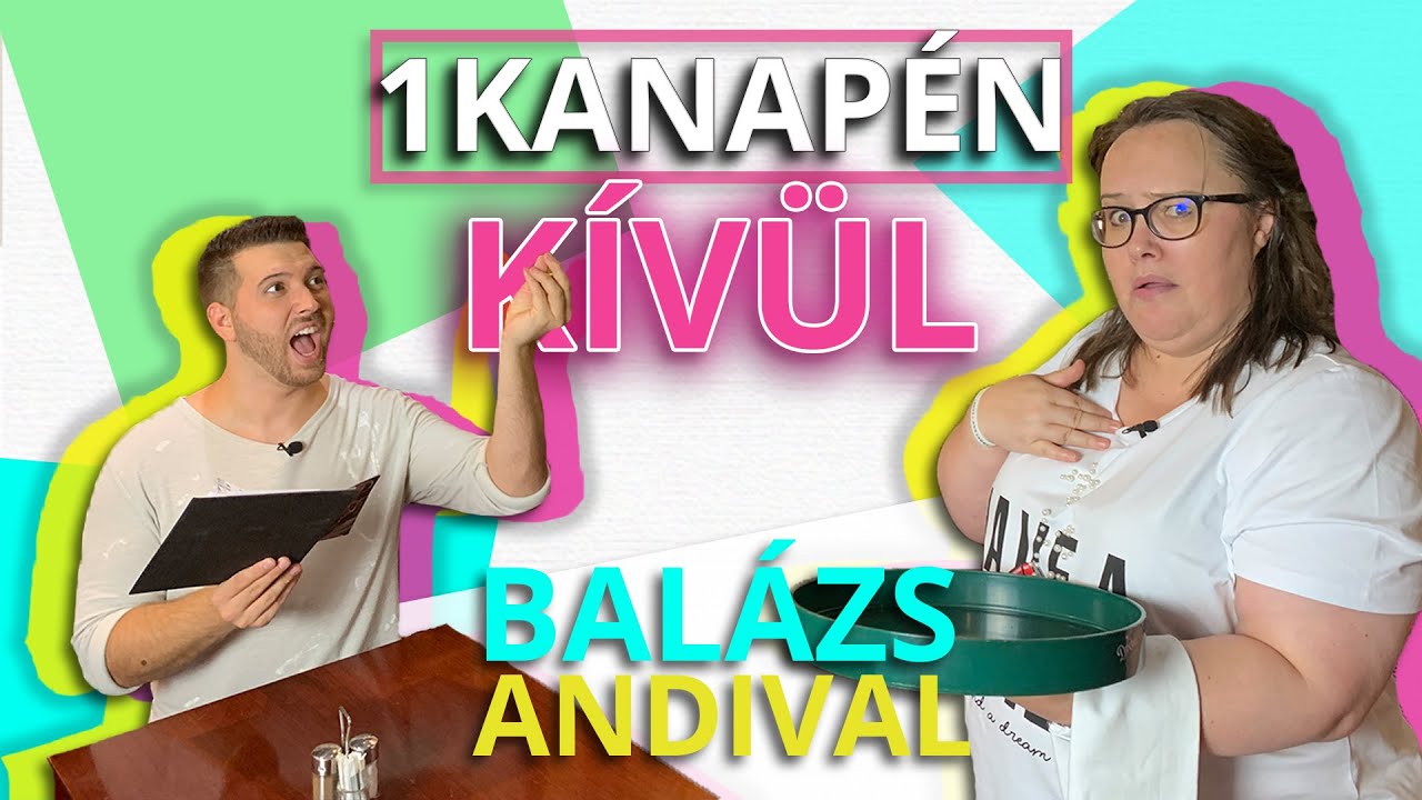 Bal&aacute;zs Andi poharakat borogatott egy &eacute;tteremben! | 1kanap&eacute;n K&Iacute;V&Uuml;L - ZSHOWtime