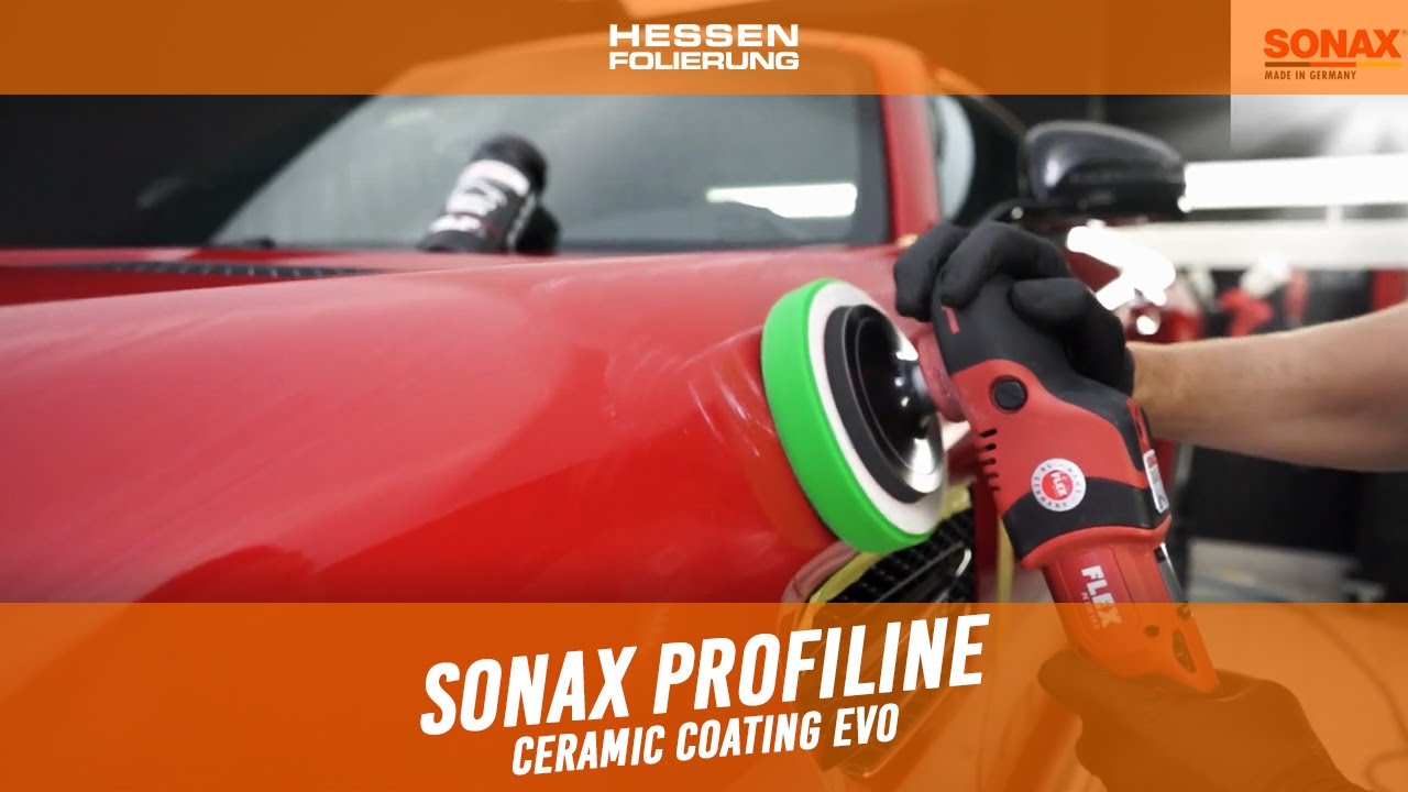 Keramik Versiegelung | Sonax | Hessen Folierung | Ceramic Coating CC Evo