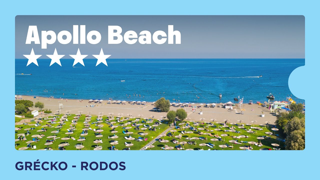 Apollo Beach 4* - Rodos, Gr&eacute;cko