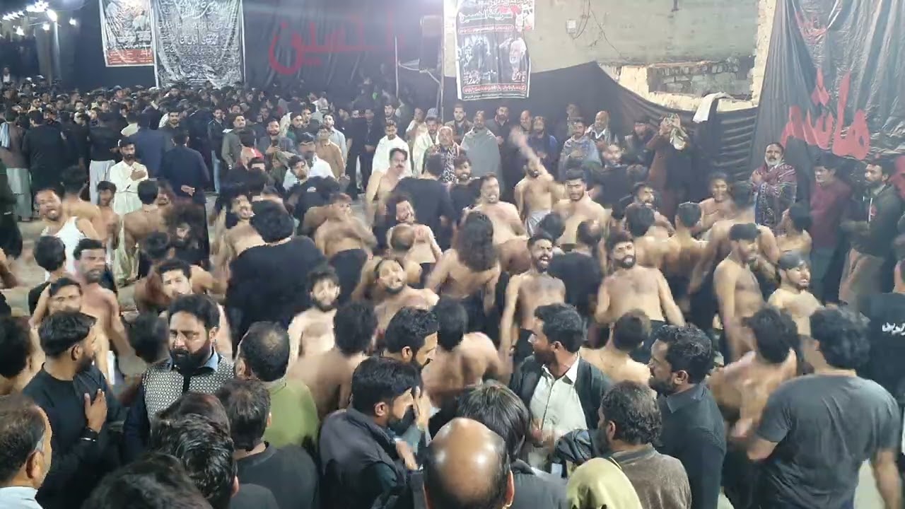 Noha Khawan Party Sargodha.2025 |Tu Hai Kia Asmaan Chokhat Batool Ki| 23 Zikat Shahadat Imam Raza AS