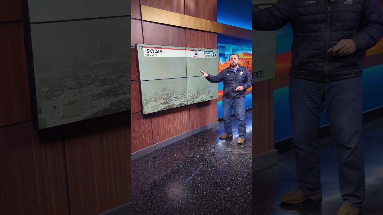 WINTER STORM: Look at various sky cams.