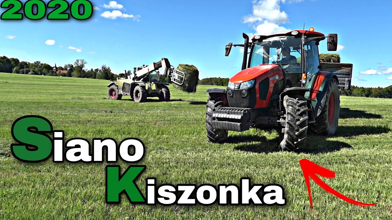 ☆ SianoKiszonka 2020 ☆ Baloty! ☆ Kubota m5111 w Akcji! ☆
