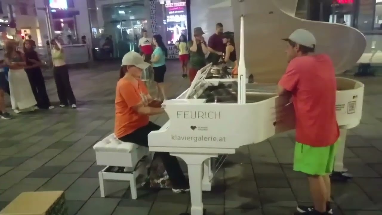 😇PUBLIC Street Piano! 🎹 🎶😍😎 Open Piano 🤍Street Piano 6