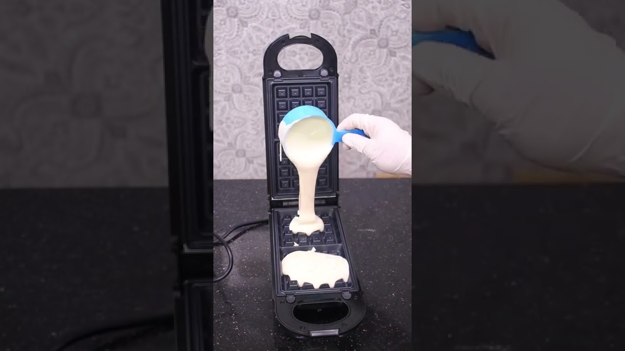 وافل الكوري بدون عجانه