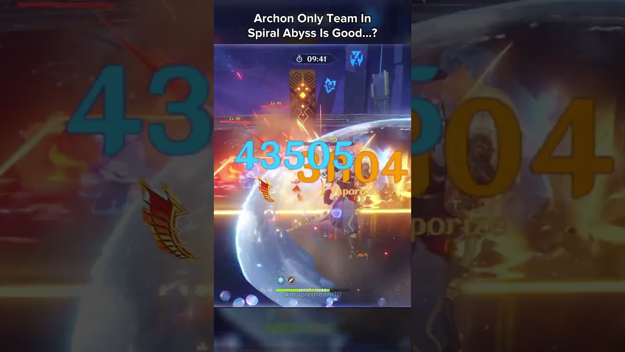 ARCHON ONLY TEAM IN SPIRAL ABYSS IS GOOD...?