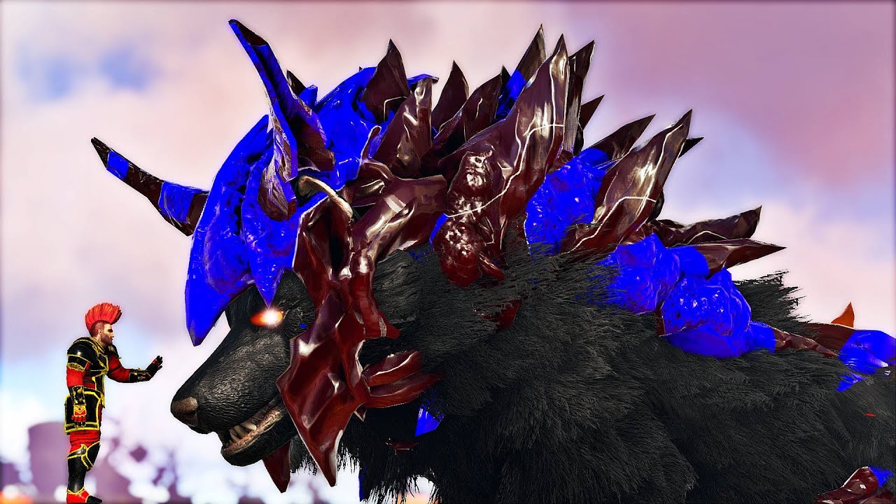 ENCONTREI ESSE PODEROSO GUARDIÃO CAÍDO E NÃO SABIA DISSO... ARK SUPER MODS - DINOSSAURO