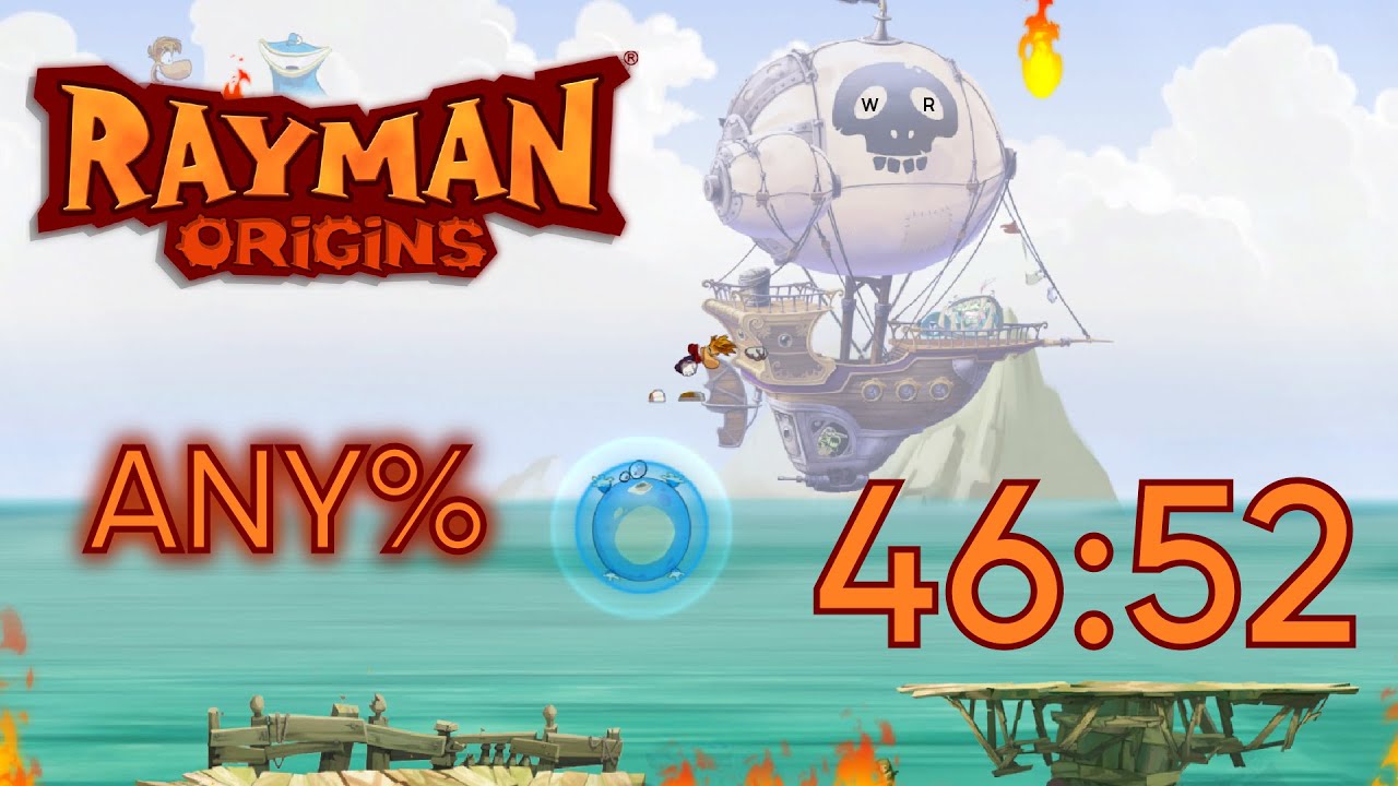 [WR] Rayman Origins Any% Speedrun - 46:52