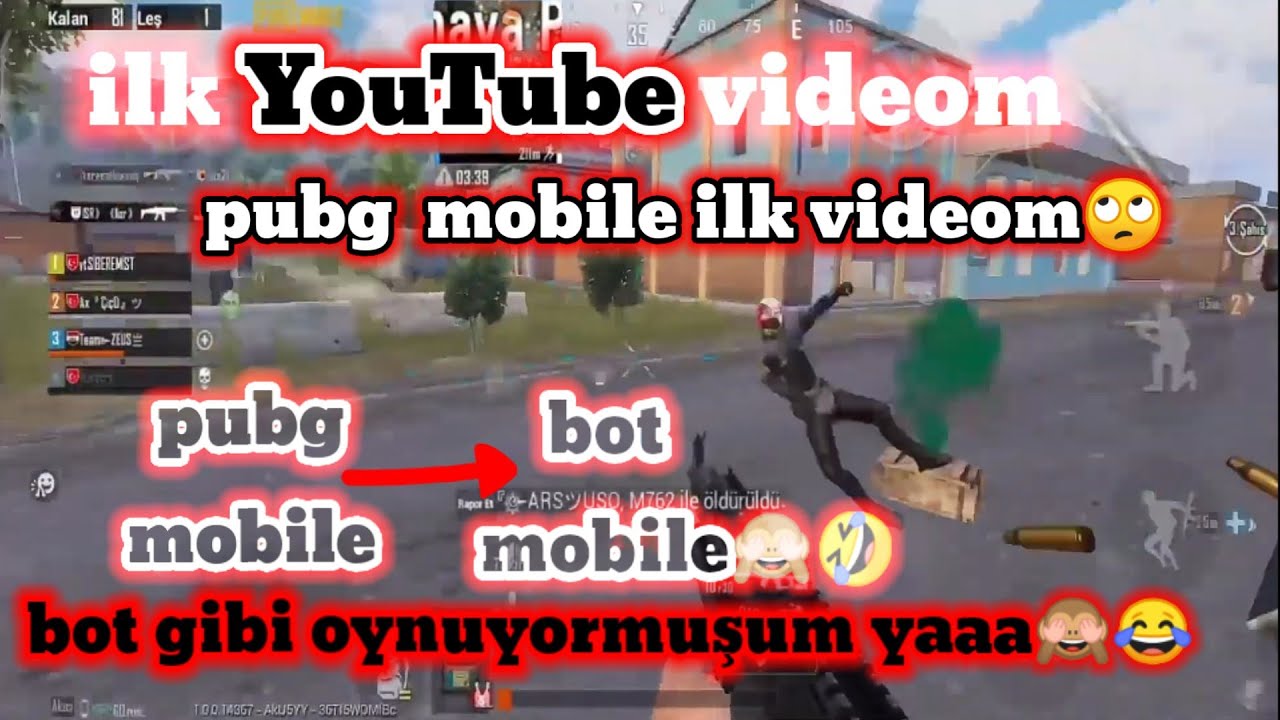 ПЕРВОЕ ВИДЕО В PUBG MOBILE - ПЕРВОЕ ВИДЕО НА YOUTUBE