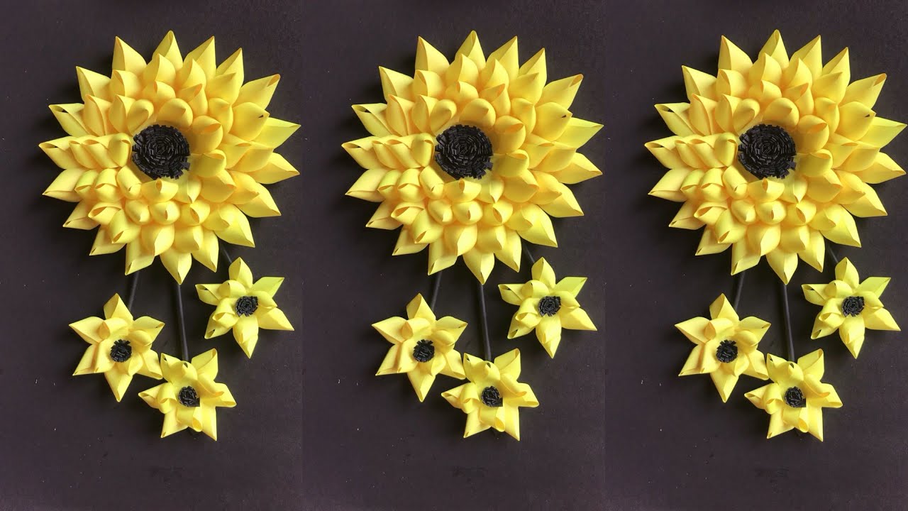 Beautiful paper wall hanging craft ideas #craft#diy#wall hanging#wall decor