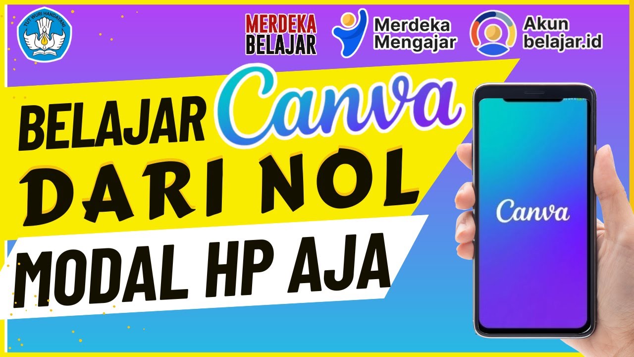 CARA MENGGUNAKAN CANVA DI HP - CARA PAKAI CANVA DI HP