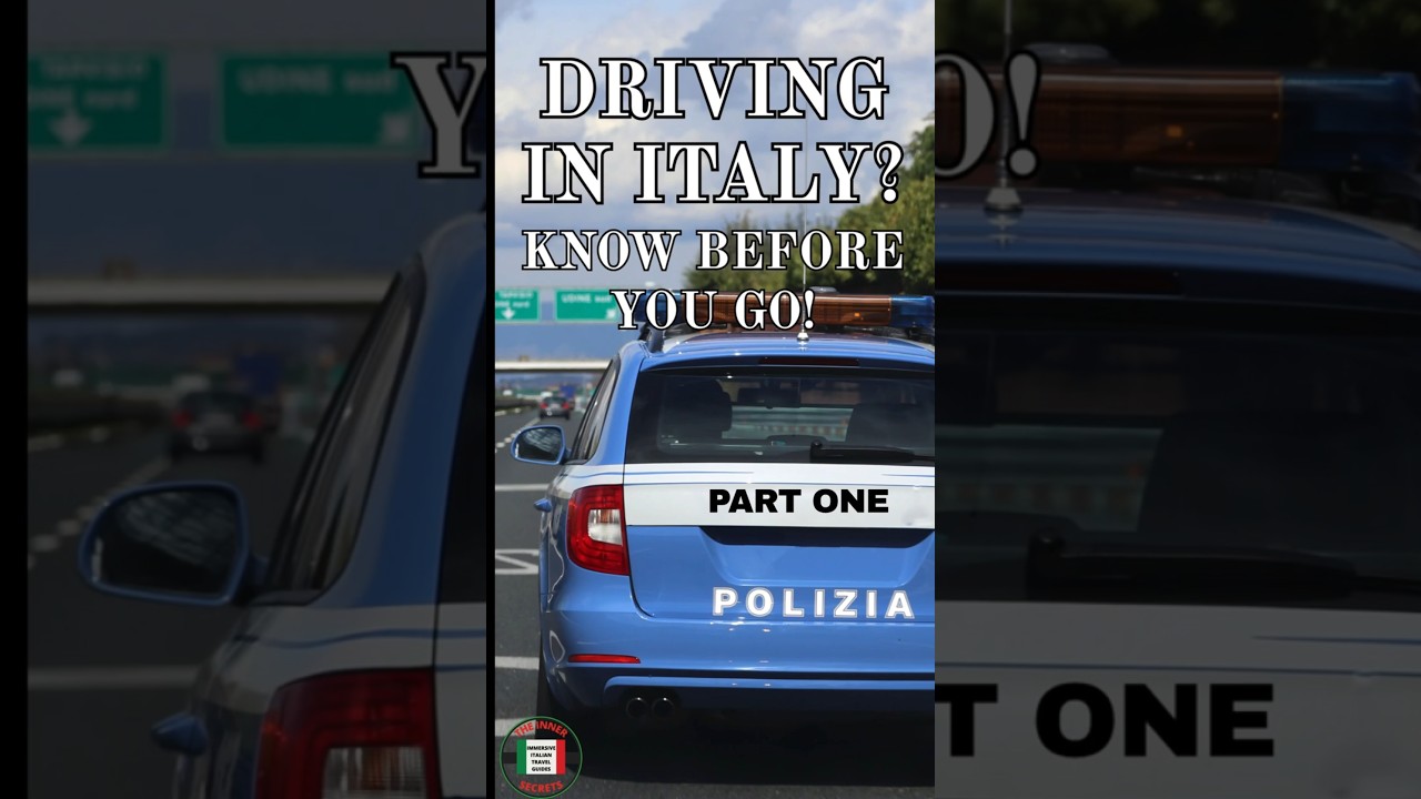 Driving In Italy - Know Before You Go Part 1 #drivinginitaly #italyroadsigns #knowbeforeyougo