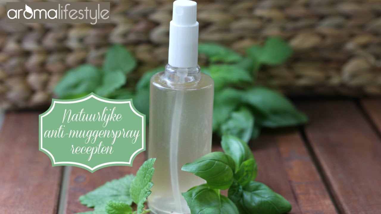 Anti muggenspray, twee natuurlijke recepten