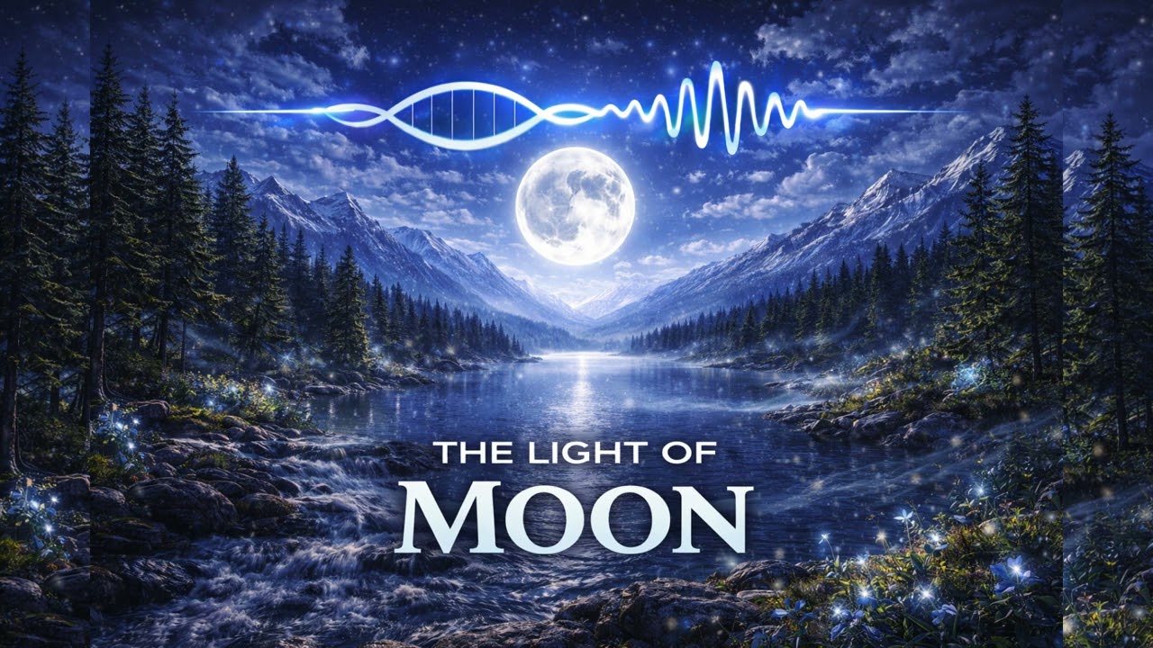 The Light of Moon: Stress Relief | Inner Peace | Relaxing Music | Calm Vibes | Emotional Healing