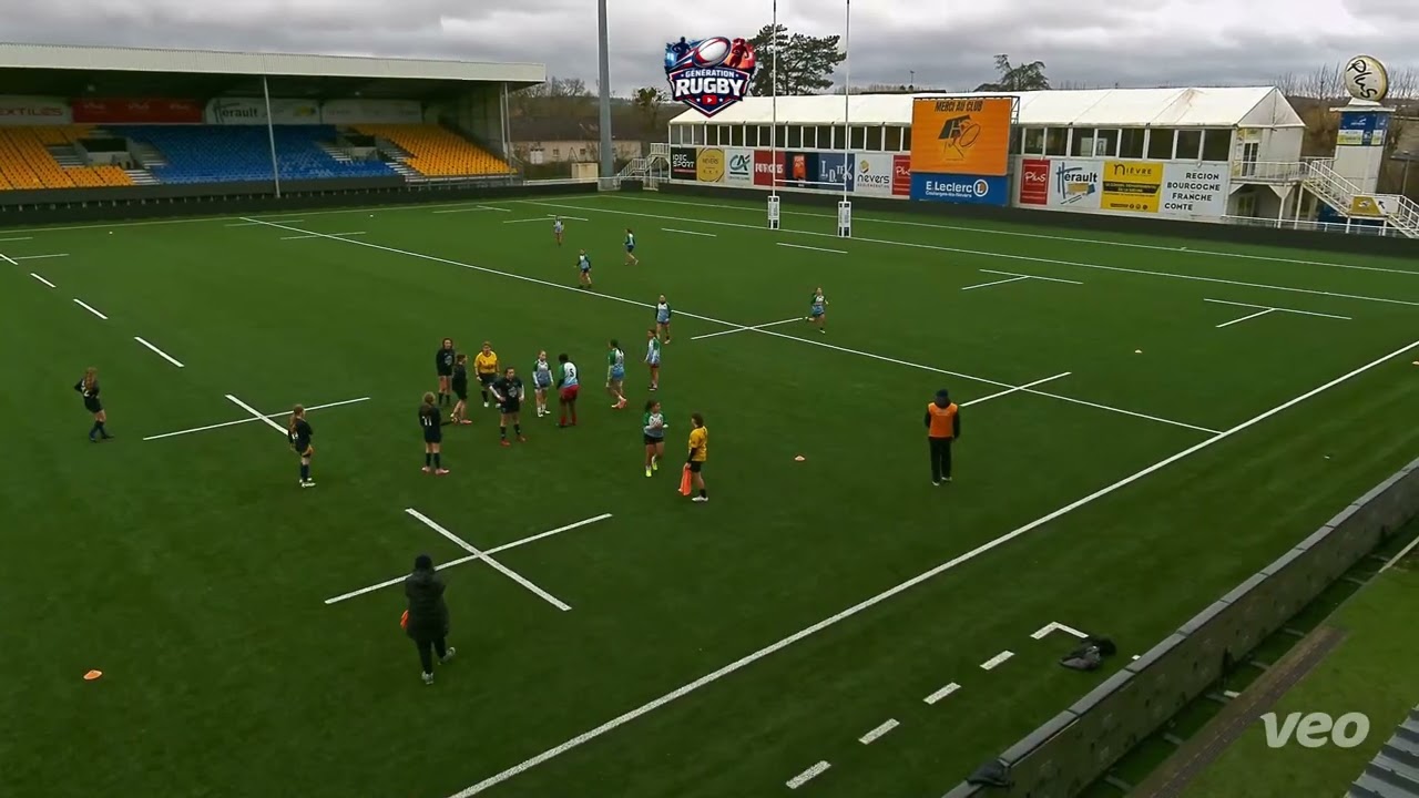 Match Rugby M15 Féminin TNN Jura vs Saône et Loire 1 génération 2011/2012/2013