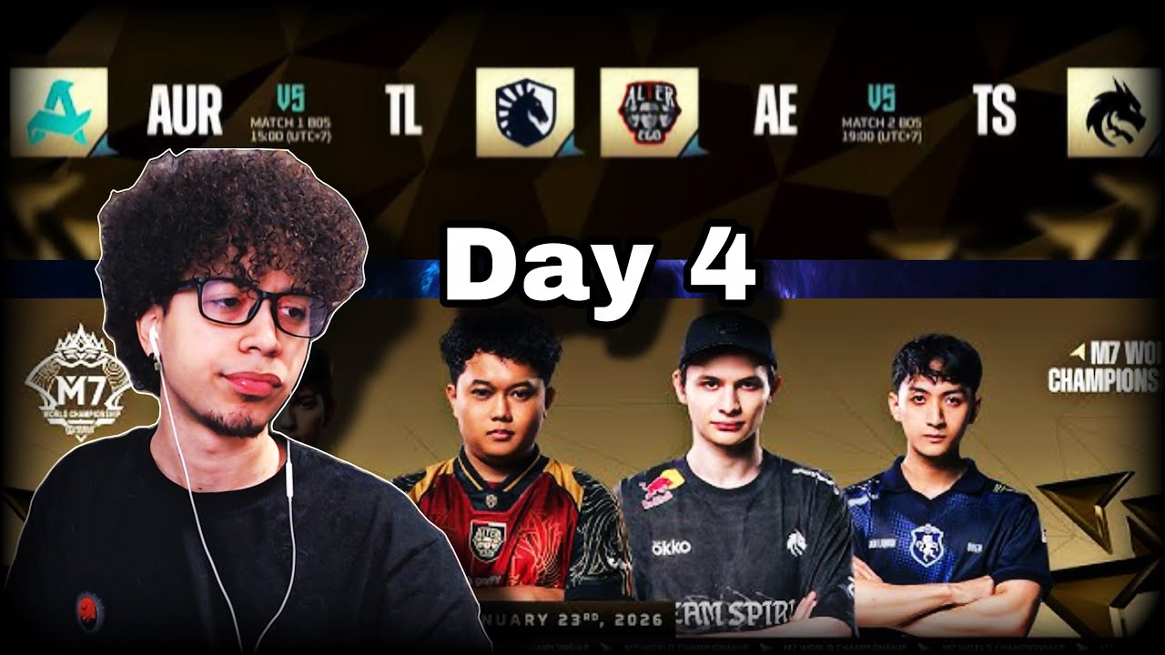 🔴 KNOCKOUT STAGE DAY 4 | M7 World Championship | LIVE Watch Party