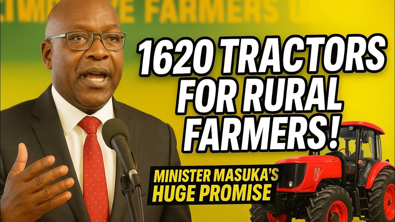 1.620 Tractors to Change Lives of Rural Farmers in Zimbabwe🇿🇼