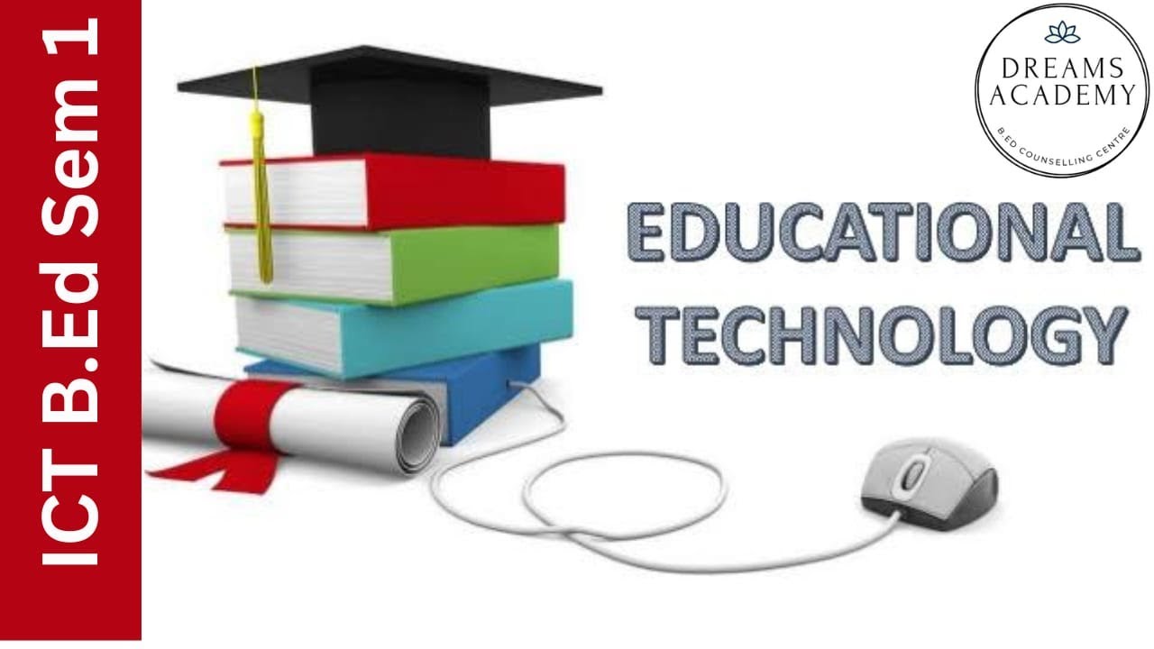 Educational Technology ll ICT complete Class for B.Ed 1st Sem ll#ict