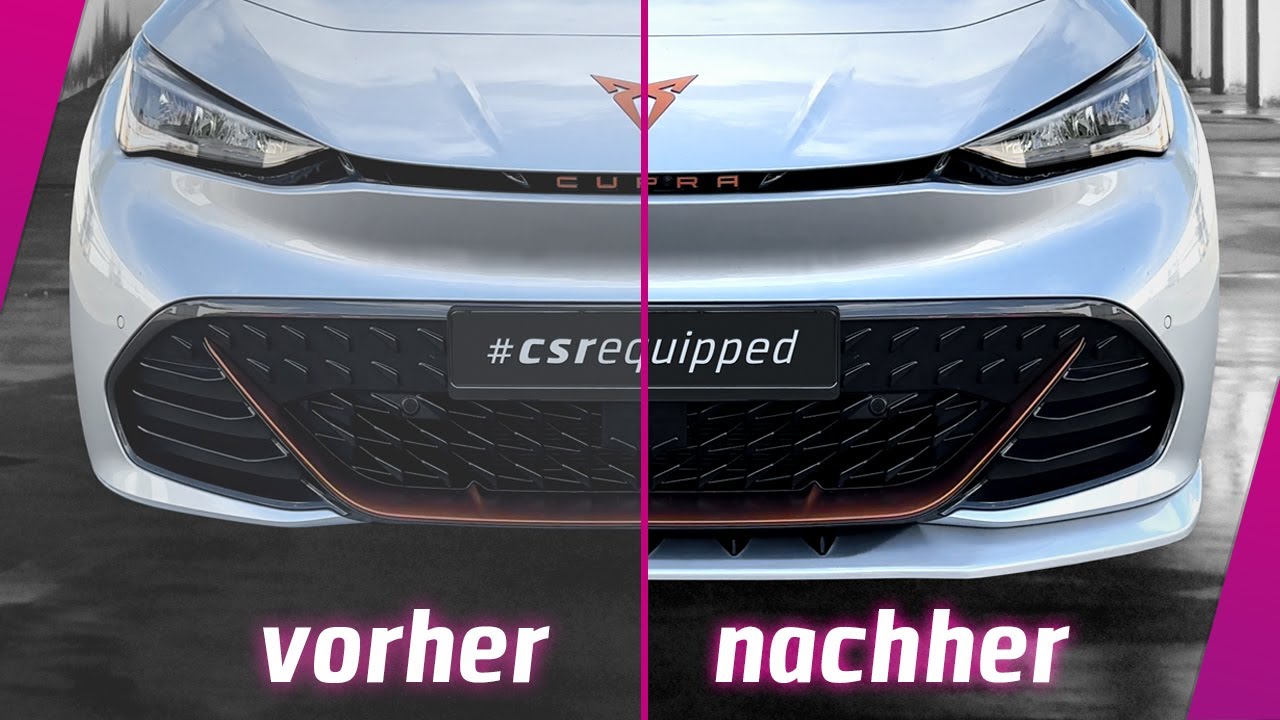 🔥 Aggressive Front für Cupra Born - neuer Frontspoiler | CSR-Automotive