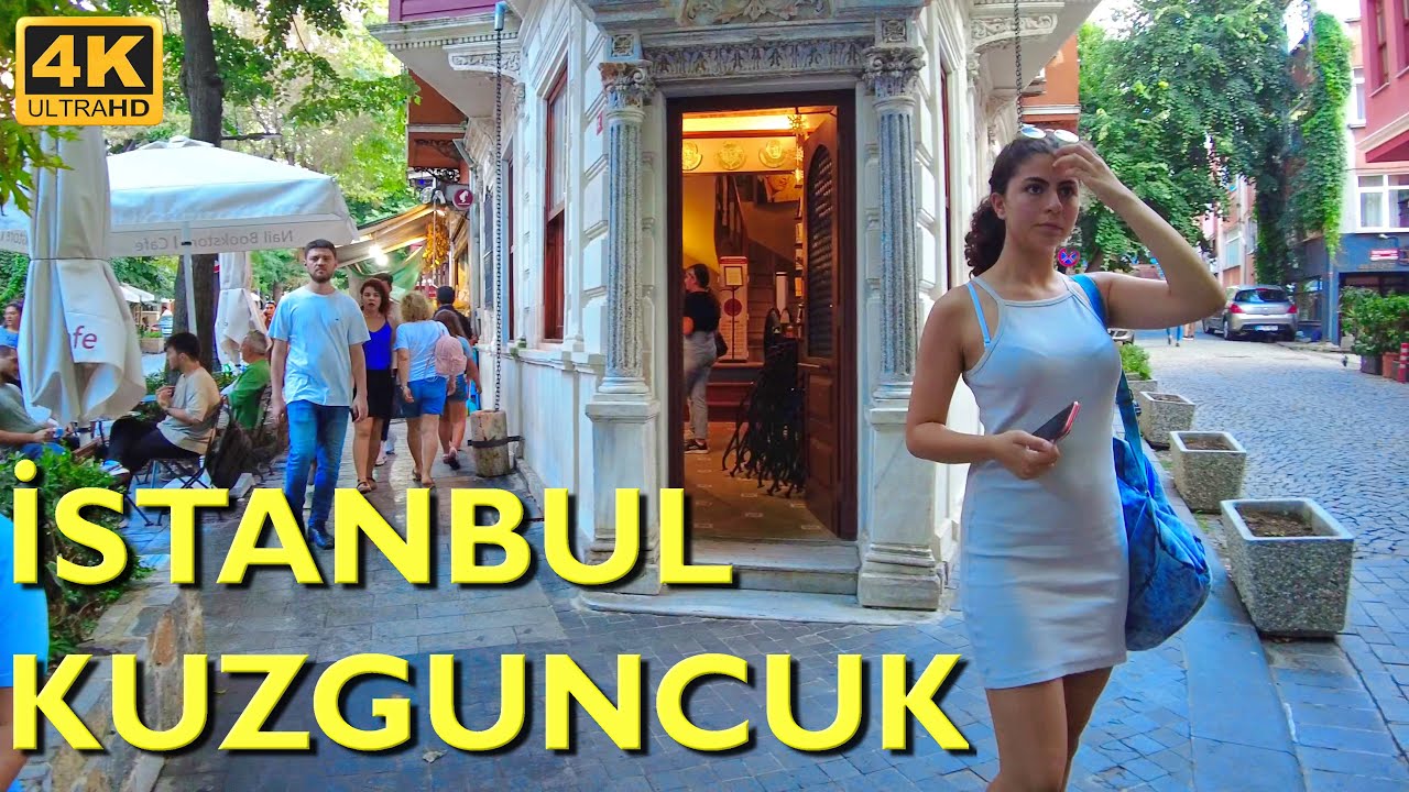 Kuzguncuk Walking Tour 4K UHD 50fps | Kuzguncuk Üsküdar İstanbul