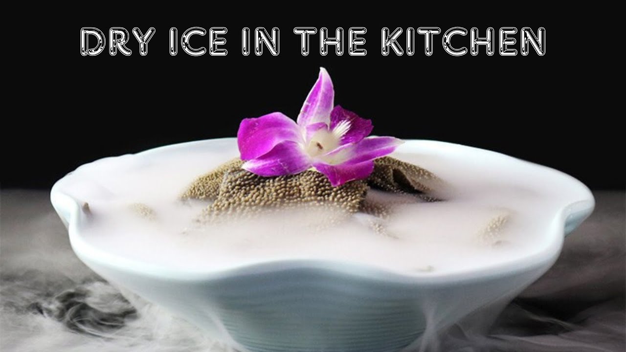 Dry ice in the kitchen - things you need to know about dry ice