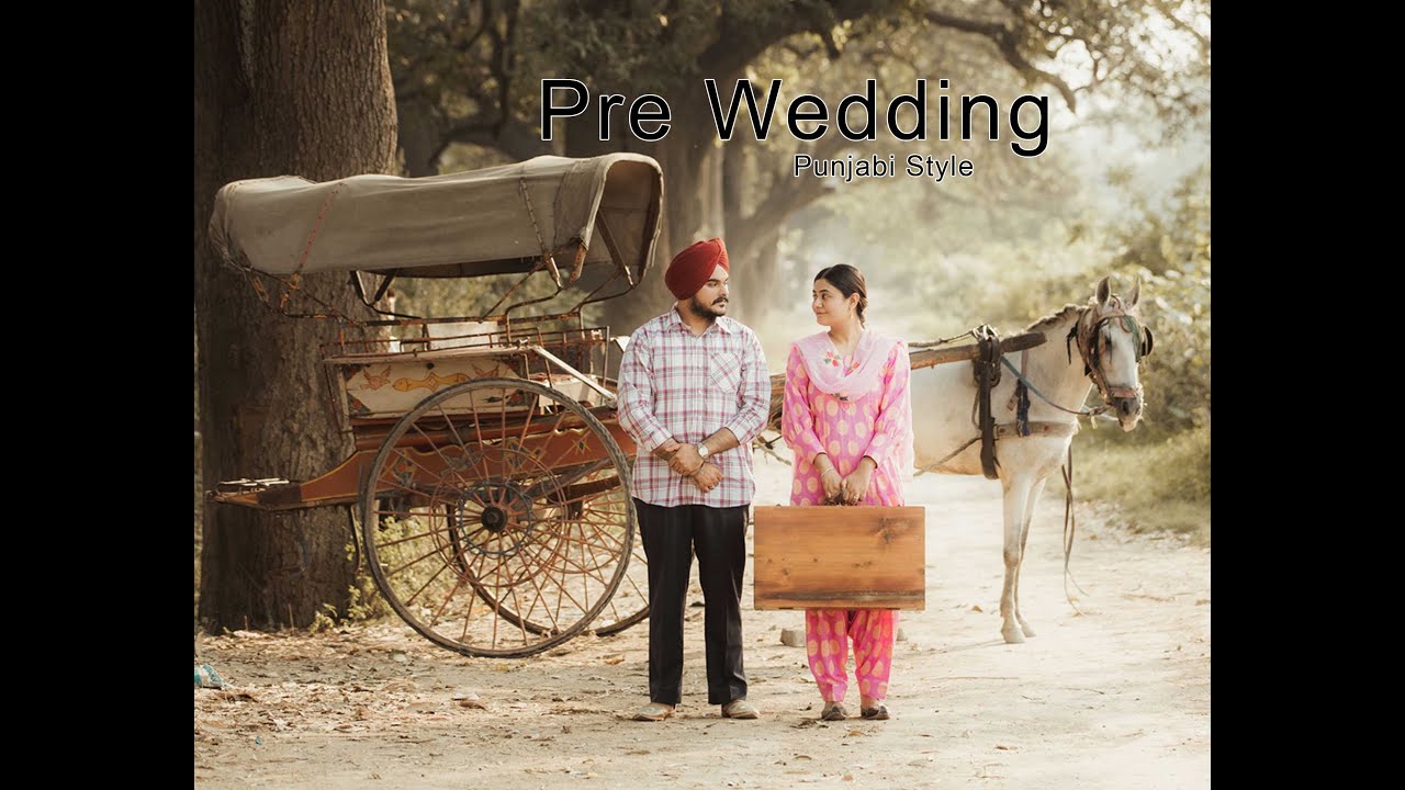 Amrit & Sargun || Latest Retro Style Punjabi Pre Wedding || SHARMA STUDIO LANDRAN || M. 9872887645