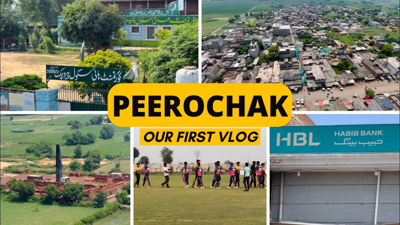 Our First Vlog ❤️ || Peerochak Village 🥰