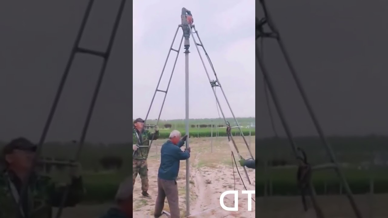 L&agrave;m mới kh&ocirc;n ra #smart #skills  #farming#farmer #nongdan #drill #workers #farm