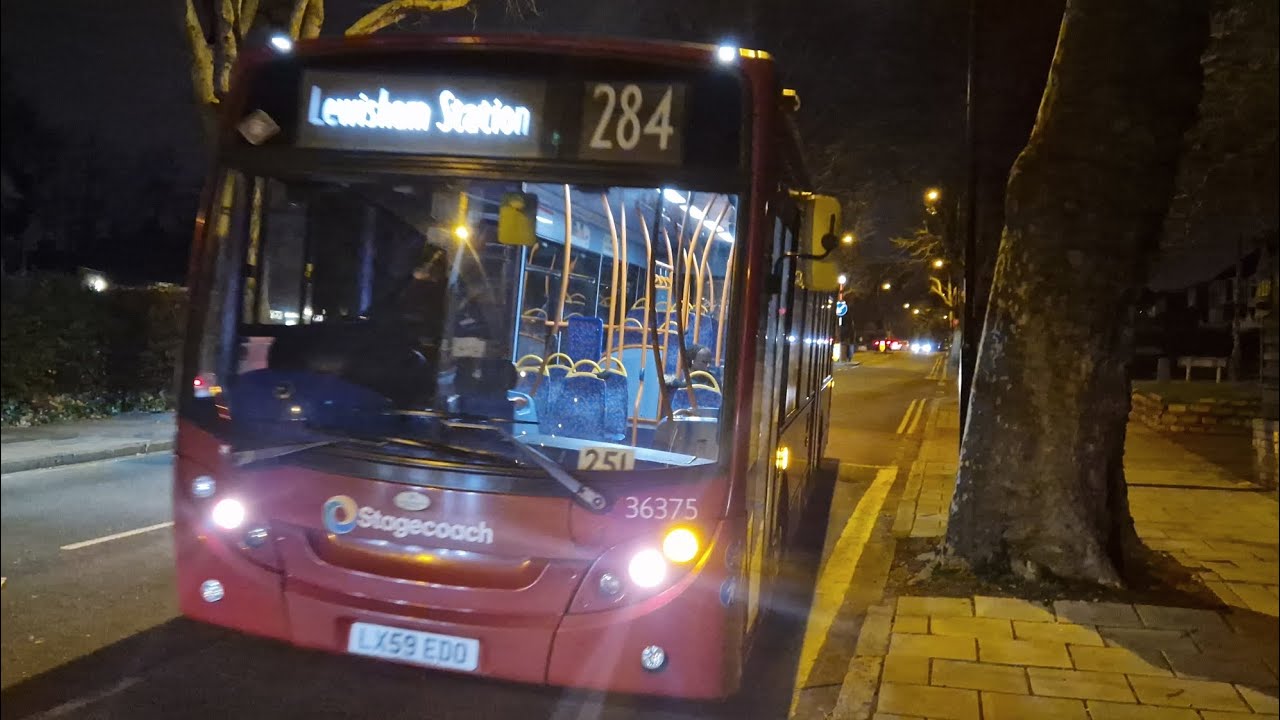 *INSANELY RARE* Stagecoach London 36375 LX59EDO Bus Route 284