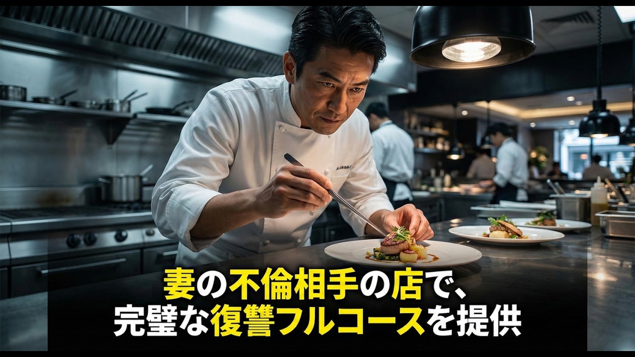 妻が愛人の店に貯金を貢いだので、私は開店シェフとして「完璧な復讐」をフルコースで提供した