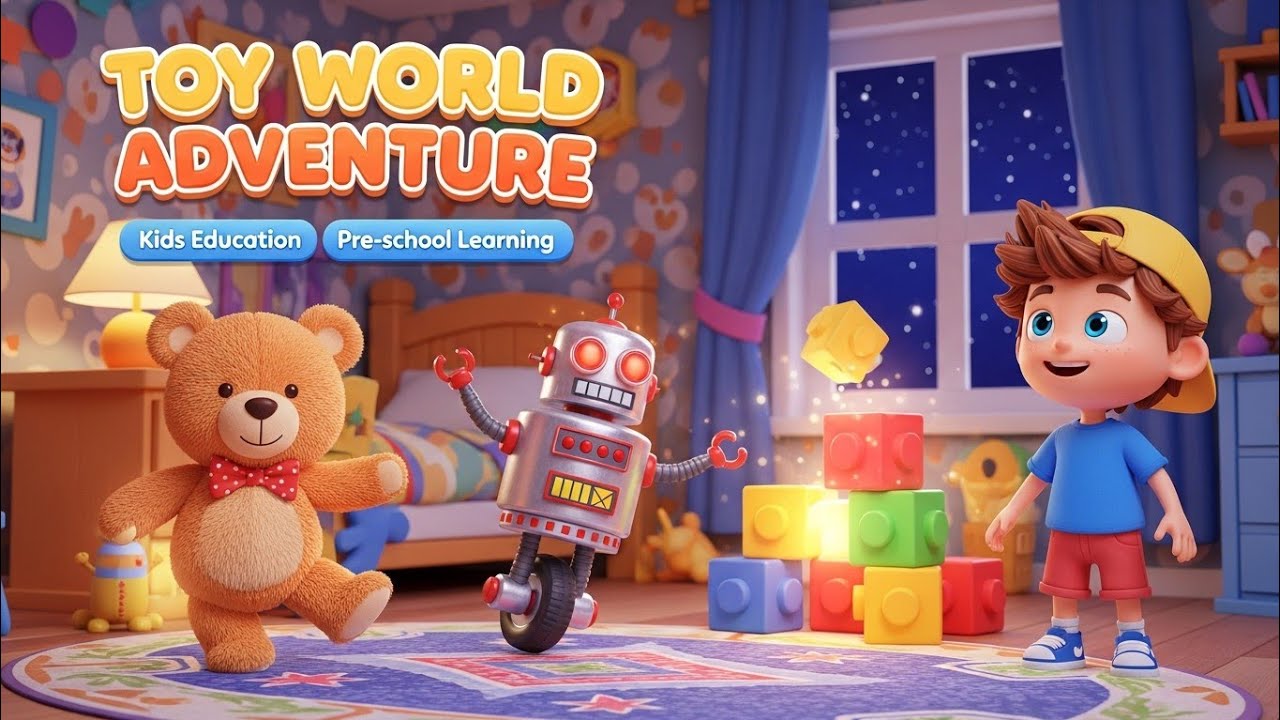 Toy World Adventure 🧸 | Fun Learning for Kids | Poppy Toons